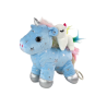 Unicorn Plush Sleeping Animal Lullaby Blue With Stars Set